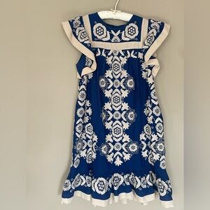 Sea New York Embroidered Dress ~ Small